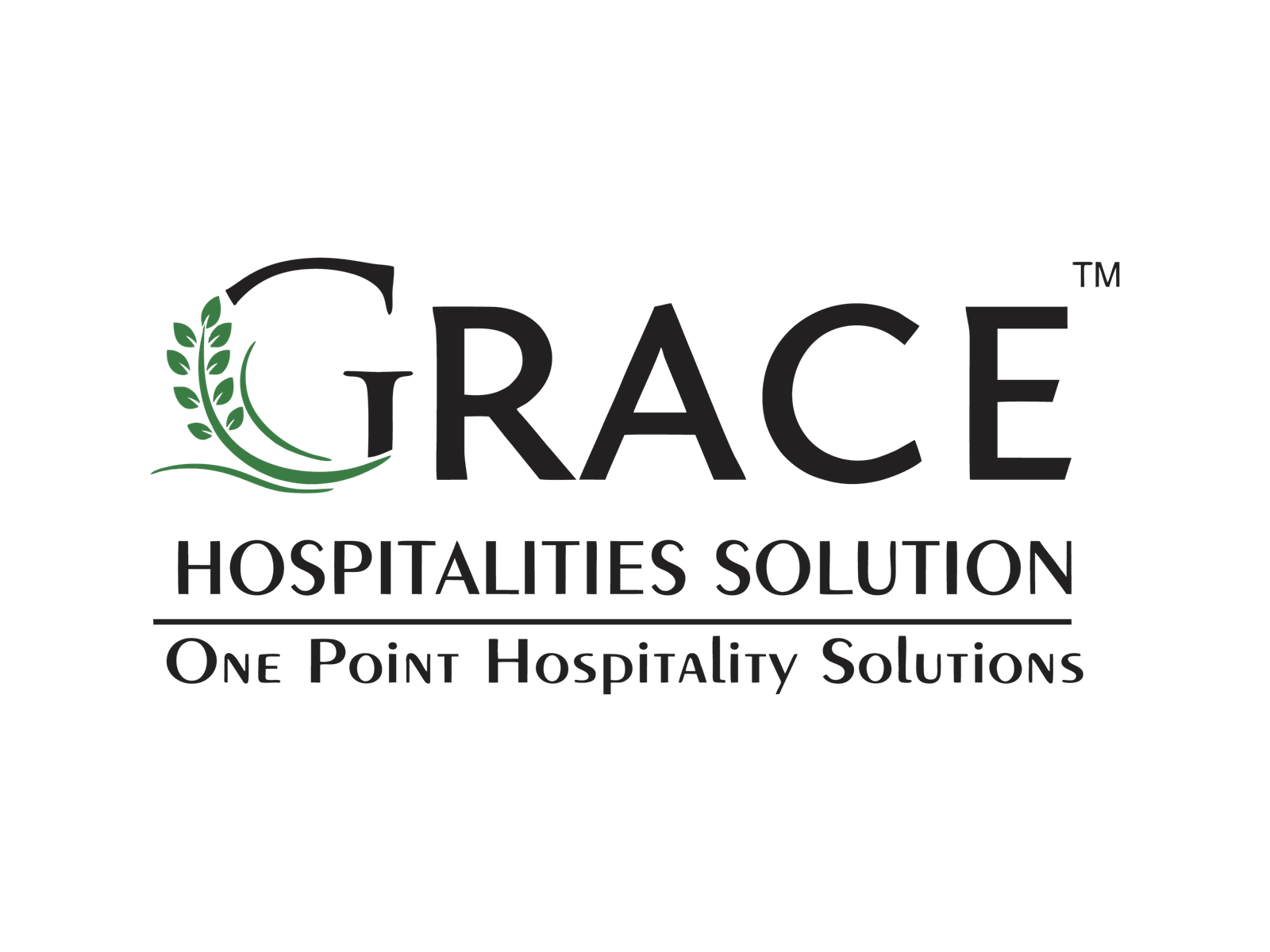 Grace Hospitalities branded display for hotel linen and hospitality products