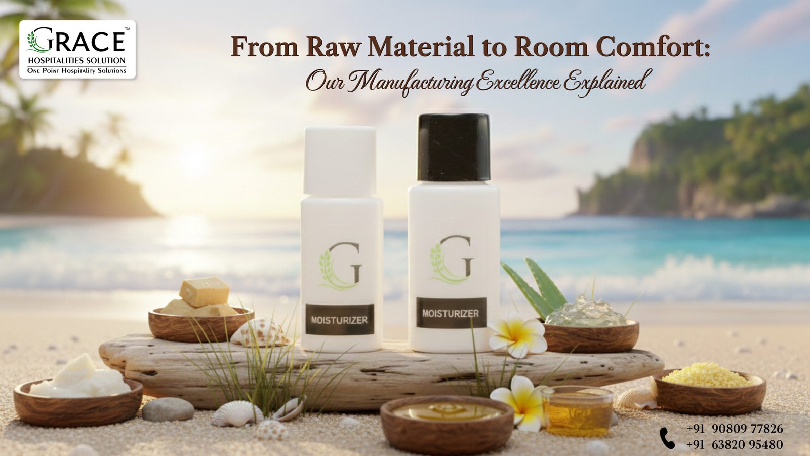 Manufacturing Excellence in Hotel & Hospital Amenities