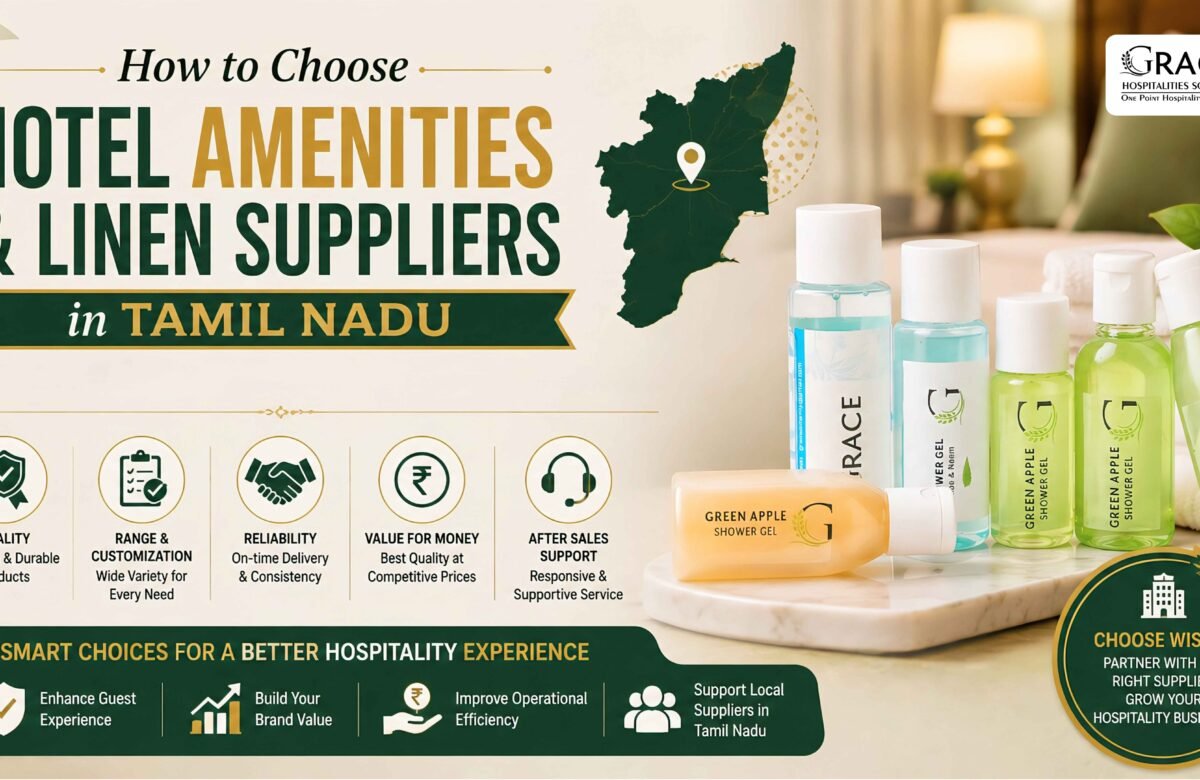 How to Choose the Right Hotel Amenities and Linen Suppliers in Tamil Nadu